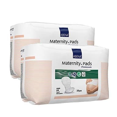 Abena Premium Lot de 2x14 serviettes hygiéniques de maternité