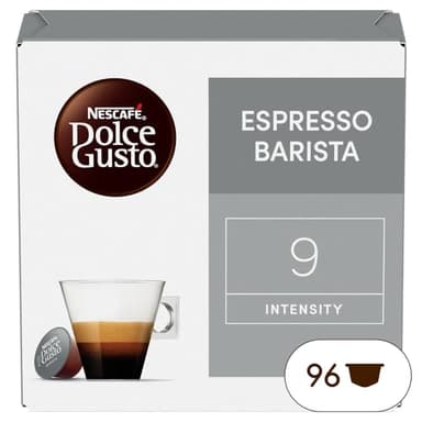 Nescafé Dolce Gusto Espresso Barista - Café - 96 Capsules (Pack de 6 boîtes x 16)