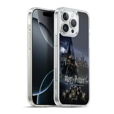 Head Case Designs sous Licence Officielle Harry Potter Château Sorcerer's Stone II Coque en Gel [Protection de Qualité Militaire] Compatible avec Apple iPhone 16 Pro Max Et Compatible avec MagSafe