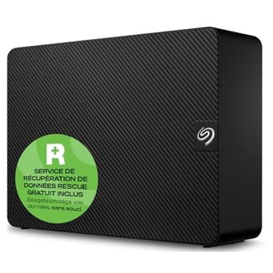 Seagate Expansion Desktop 10To, Disque Dur Externe HDD, 3.5 pouces, USB 3.0, PC & Notebook, Services Rescue (STKP10000402)