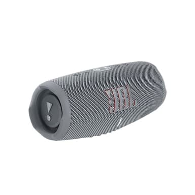 JBL Charge 5 – Enceinte portable Bluetooth avec chargeur intégré – Son puissant et basses profondes – Autonomie de 20 hrs – Etanche à l’eau et à la poussière – Gris