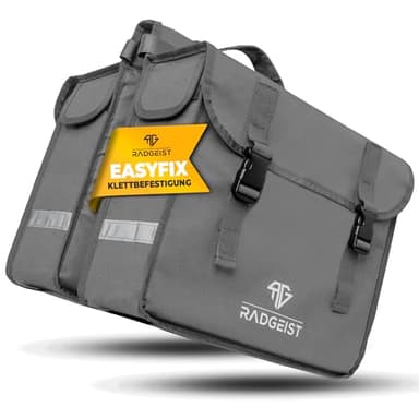 RADGEIST Sacoche porte-bagages double 30L pour vélo