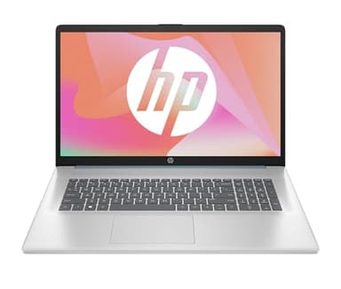 HP 17-cp2003sf Ordinateur Portable 17,3" FHD IPS, PC Portable (AMD Ryzen 5 7520U, RAM 16 Go, SSD 512 Go, AMD Radeon Graphics, Windows 11), Laptop Argent, Clavier AZERTY