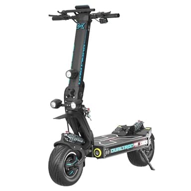 DUALTRON Trottinette Electrique Adulte X Limited LTD - 84V 60Ah, 2 Moteur 3000W, Autonomie jusqu'à 170km, 25km/h, Rapide puissante et Confortable, Noire