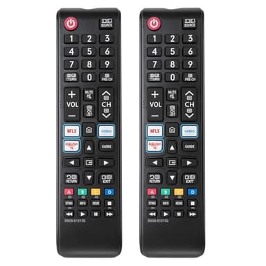 Telecommande-pour-Samsung-Smart-TV, Télécommande-Universelle-pour-Samsung-TV (2 Paquets)