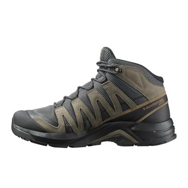 Salomon hommes Homme X-adventure Recon Mid Gore-Tex, chaussure de randonnée, Asphalt Falcon Coyote Brown, idéale pour les randonnées et le trail running lors d'aventures en plein air. 43 ⅓