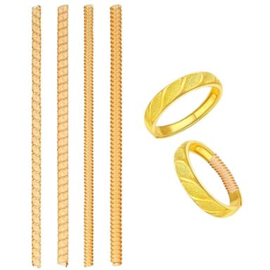 4 Pièces Reducteur Bague,Ajusteurs pour Bagues,Lot de 4 Tailles Réducteurs de Bagues,Ajusteur de Bague,Ajusteur Bague Invisible Reducteur Bague,pour Les Bagues Hommes et Femmes(Or)