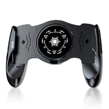 Ozkak Refroidisseur Smartphone Poignée de téléphone Mobile, Ventilateur de Refroidissement des Semi-Conducteurs pour iOS/Android