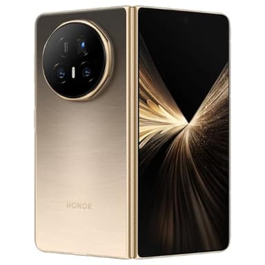 Honor Magic V​5 5G (MBH-N49) AI Téléphone Mobile, sans SIM, 512 Go de Stockage, 1 6 Go de RAM, Double SIM, Android 1​5, Smartphone à écran Pliable – Dawn Gold