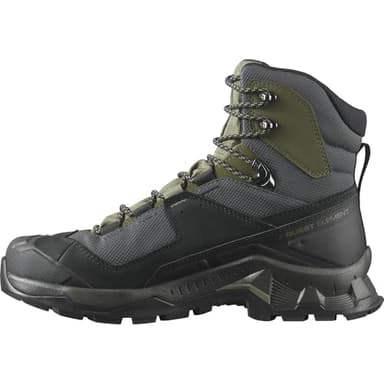 Salomon Quest Element Gore-Tex Chaussures Lmperméables de Randonnée Trek pour Homme, Style Sportif, Stabilité Tout-Terrain, Fonctionnalités Outdoor Indispensables, Black, 43 1/3