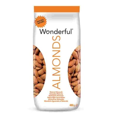 Amandes naturelles,400 g