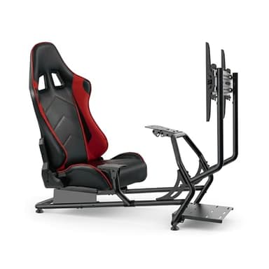 VDD Simulateur de cockpit de siège de course - entièrement réglable avec support d'écran