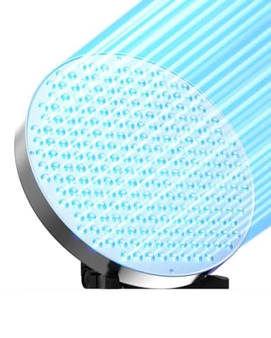Jitesy Solarium pour le visage pour la maison, 250 LED, longueur d'onde 460 nm, lumière bleue, appareil de bronzage pour le visage avec support de table et suspension, soleil d'altitude pour tout le