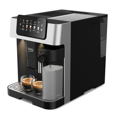 BEKO - Machine Expresso automatique, café en grains ou moulu, Noir