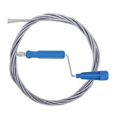 Furet Deboucheur Canalisation Professionnel, 6 m x 6 mm Furet plomberie Deboucheur wc Déboucheur canalisation Deboucheur evier Sonde de Debouchage pour WC Evier Canalisation