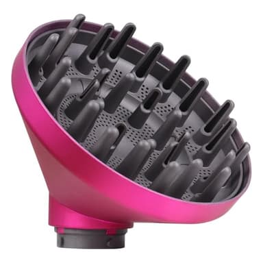 Diffuseur pour cheveux longs Dyson Airwrap - Accessoire pour sèche-cheveux - Pour cheveux ondulés et bouclés - Conversion pour cheveux bouclés (rose)