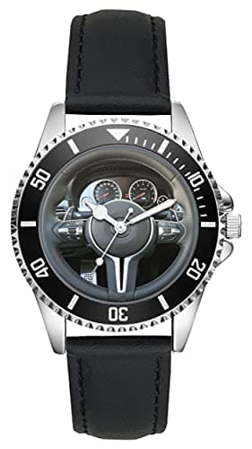 KIESENBERG Montre Homme Cadeau pour BMW M6 Fans Cockpit Quartz Analogique Montre-Bracelet L-21020