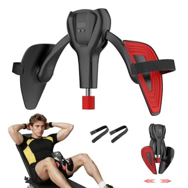 Appareil Musculation Fessier Femme Homme, Appareil de Musculation avec Compteur Entraîneur de Muscle Pelvien Appareils Jambes et Cuisses avec Sangle Fixe, Fitness Maison