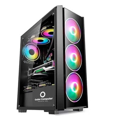 PC Gaming, Ordinateur de Bureau Fixe Intel i5 - GeForce 4 Go GDDR5 - Windows 11 Pro - Wi-FI USB - HDMI et VGA - sans Fil - pour Bureau, Internet, école (RAM 16 GB - SSD 1 TB)