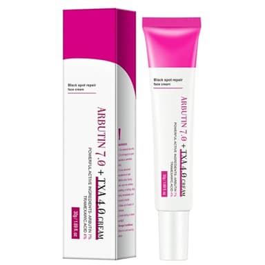 Alpha Arbutin Crème Visage Face,Arbutin 7%,Creme Eclaircissante Peau Noir Puissant, Even out Tone, Anti-Pigmentation, Black Spot Repair Face Cream,Soin De La Peau Coréen (1)