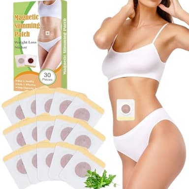 30 Pièces Patch Amincissant Ventre, Brûleur de Graisses Abdominales, Patch Minceur pour Perte de Poids, pour la Brûlure de Graisse et la Mise en Forme du Corps, Rapide Pour le ventre de bière