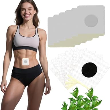 Patch Minceur 50 Pièces – Patchs Minceur Naturels - Formule Naturelle pour Ventre Plat & Taille Affinée