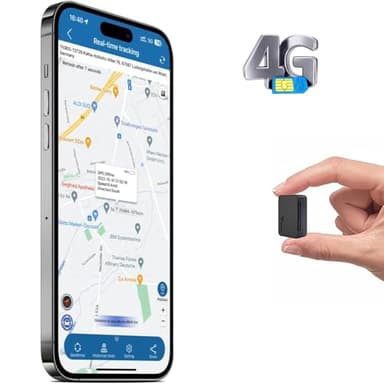 4G Traceur GPS pour Voitures 60 Jours Autonomie Utilisé dans Monde Entier - Abonnement Requis, Mini GPS Tracker Suivi en Temps Réel Traqueur Localisateur pour Moto Vélo Enfants Valise TK903