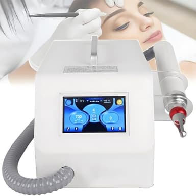 GYQSSD Machine De Détatouage Professionnelle, Technologie Laser Picoseconde Laser pour éliminer Les Taches Noires, Blanchir La Peau, Tatouage Corporel Et Sourcils