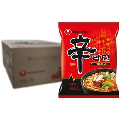 NONGSHIM - Nouilles instantanées Shin Ramyun - Multipack (20 X 120 GR)