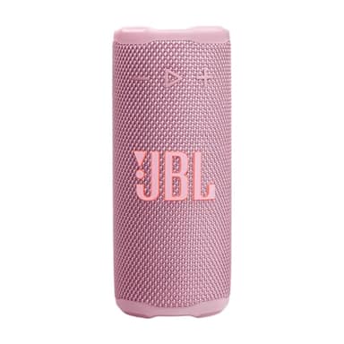 JBL Grip, Enceinte Bluetooth compacte, AI Sound Boost, étanche et resistante à la poussière IP68, éclairage d’Ambiance, 14 h d’autonomie, Connexion Multi-Enceintes Auracast, app JBL Portable, Rose
