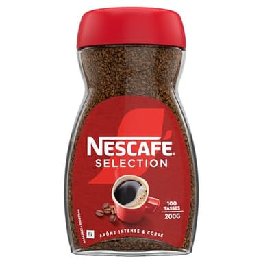Nescafé Sélection, Café Soluble, Flacon de 200g