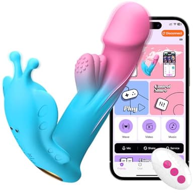 Sex Toýs Femme Clitoridien Stimulateur Clitoridien - Vibromasseurs Feminin à Distance avec 10 Modes de Pulsations & Vibration Vibromasseur, Femme Clitoridien Puissant Vibromasseur, Femme Telecommande