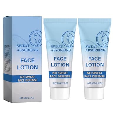 Crème anti-transpirante pour le visage, bloque la transpiration et la peau grasse, contrôle les aisselles, lotion pour le visage absorbant la transpiration, empêche l'excès de transpiration et de