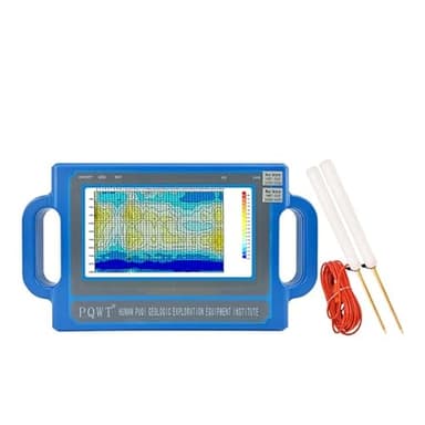 Le plus nouveau détecteur d'eau souterraine PQWT-S500 avec la profondeur 100m/150m/300m/500m en option, détection précise de recherche d'eau