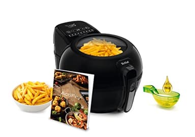 Tefal FZ7738 ActiFry Genius+ Friteuse à air chaud | AirFryer avec bras mélangeur, pas d'agitation, 1500 W, 1,2 kg pour 6 personnes, 9 menus de cuisson automatiques, économe en énergie, friteuse saine
