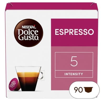 Nescafé Dolce Gusto Espresso - Café - 90 Capsules (Pack de 3 boîtes XL x 30)