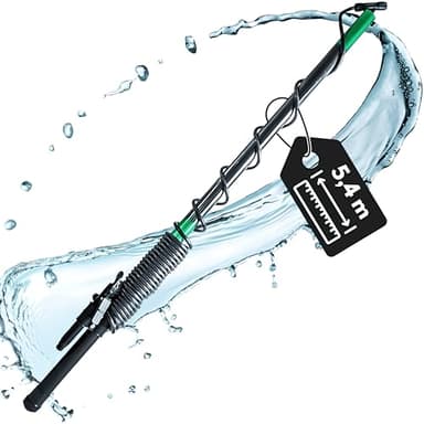 Phoenix - Perche télescopique pour pulvérisation en Hauteur - Compatible avec pulvérisateurs Pro Sprayer, Dorsal, Gladiator - Longueur à 5,4m - Idéale pour toits, façades, et Jardins