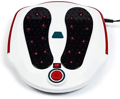 XKRSBS Appareil de Massage de Pied électrique Appareil de Circulation Sanguine Jambe et Appareil de Traitement de Relaxation Machine (Blanc)