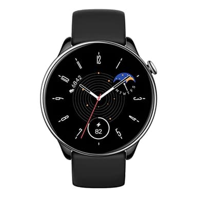 Amazfit GTR Mini, 43 mm, Montre Connectée Femme, 14 Jours d'autonomie, SpO2, Suivi de Sommeil, 120+Modes Sportifs, Montre Connectée Sport GPS, Noir