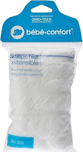 Bebeconfort Set de 5 Slips Filet Extensibles Blanc