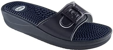 Scholl Femme New Scholl-fitness-massage, Blu, 39 EU