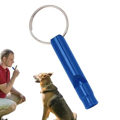 Geteawily Sifflet silencieux pour chien – Outil anti-aboiement réglable à ultrasons pour chien – Sifflet portable de dressage pour chien – Outil de contrôle des aboiements pour chats et chiens