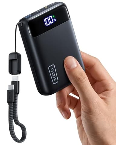 INIU Batterie Externe, 22.5W Fast 20000mAh Power Bank Charge Rapide, Powerbank Portable USB C Input & Output PD3.0 QC4.0 Chargeur Compatible avec iPhone16 15 14 13 12 11 Pro Max Samsung 24 23 22 21