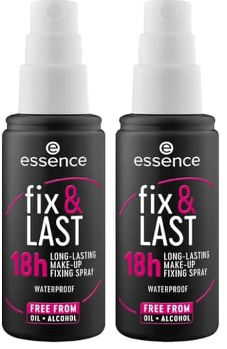 Essence - Spray Fixateur de Maquillage Fix & Last 18h (Lot de 2)