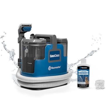 Vacmaster SCB0501 Aspirateur Nettoyeur de Tapis pour canapé, Tapis, Rembourrage, Voiture | Aspirateur Eau-Sec Forte Aspiration Lavage Eau décontamination | 500W, Bleu