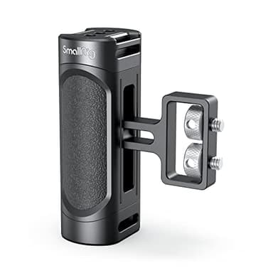SMALLRIG Mini Poignée Latérale avec Trous Filetés, Mini Poignée Latérale Réglable pour Appareils Photo sans Miroir, Appareils Photo Numériques et Autres Petits Appareils Photo - 2916
