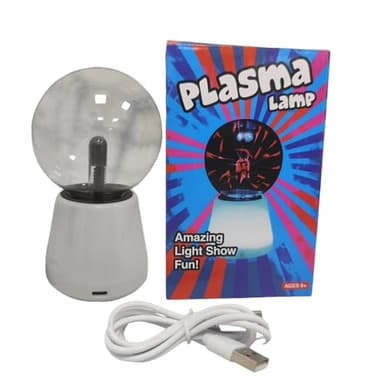 Lampe plasma – Éclairage tactile décoratif 7 couleurs | Grandes boules de plasma – Pour Noël, maison, école, appartement, université, dortoir, salon, chambre à coucher, étude
