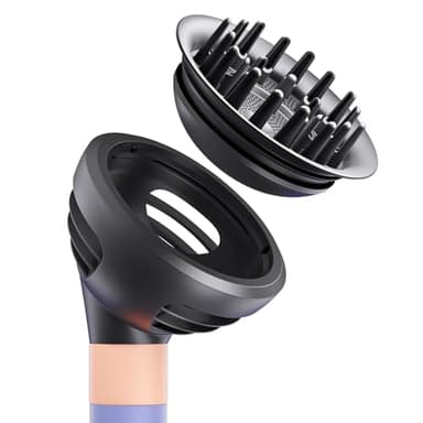 Diffuseur Boucle pour Dyson Airwrap HS01 HS05, Accessoire à Double Mode Dôme & Diffusé, Compatible avec Tous les Modèles Dyson Airwrap