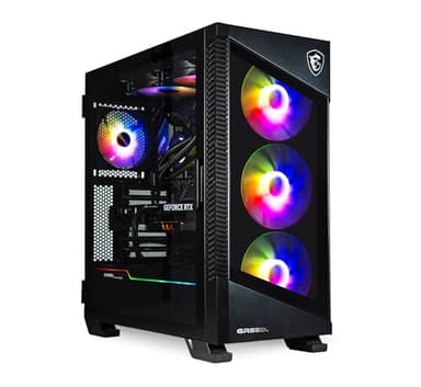 Greed® MK5 Pro - Gaming PC - Intel Core i9 12900KF + Nvidia Geforce RTX 5080 16GB - Ordinateur RGB Rapide + 4K & Raytracing Computer - 5,2 GHZ - 32 Go DDR5 RAM - 2TB SSD - WLAN + Win 11