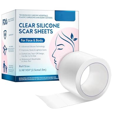 Pansement en silicone transparent professionnel pour cicatrices dues à la section C, bande gel chirurgicale pour enlever les cicatrices, réutilisable et efficace